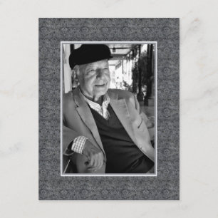 In Memoriam Herdenking Death Notice Foto Kaart