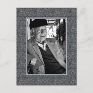 In Memoriam Herdenking Death Notice Foto Kaart