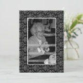 In Memoriam Herdenking Death Notice Foto Programma (Staand voorkant)