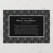 In Memoriam Herdenking Funeral Eulogy Photo Programma (Achterkant)