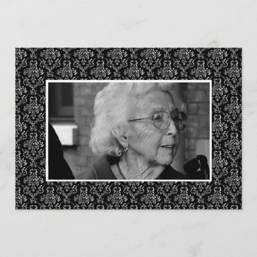 In Memoriam Herdenking Funeral Eulogy Photo Programma (Voorkant)