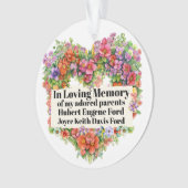 In Memoriam Ornament (voorkant)