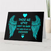 In Memory Bereavement and Loss Photo Print Kaart (Voorkant)