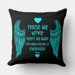 In Memory Bereavement and Loss Photo Print Kaart W Kussen