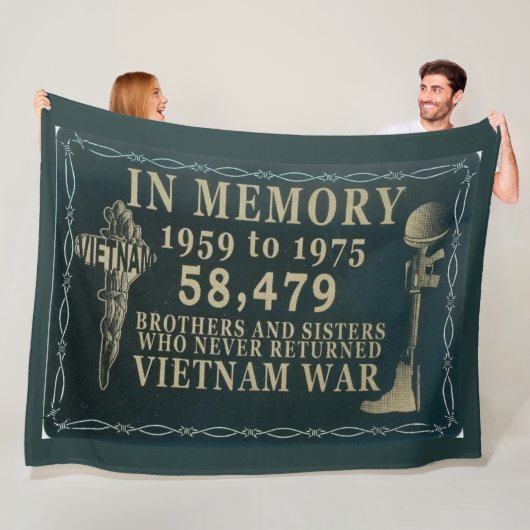 IN MEMORY FLEECE BLANKET DEKEN (In situ)