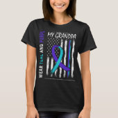 In Memory Grandpa Suicide Awareness Prevention Ame T-shirt (Voorkant)