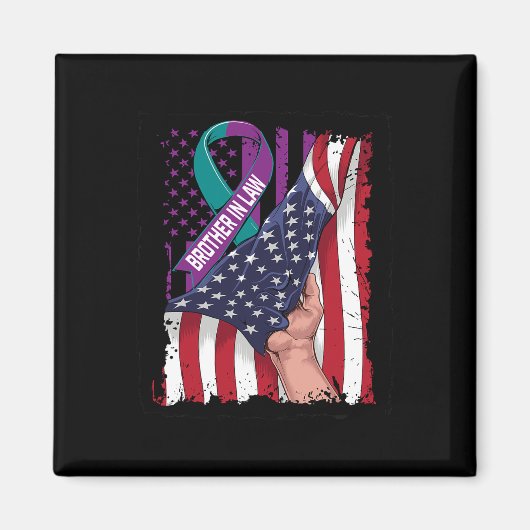 In Memory of Brother in Law Zelfmoordbewustzijn Ve Magneet (Voorkant)