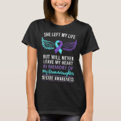 In Memory Of Granddaughter Suicide Awareness Preve T-shirt (Voorkant)