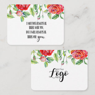 In Memory Sympathy Memorial Angel keepomwille gift Visitekaartje