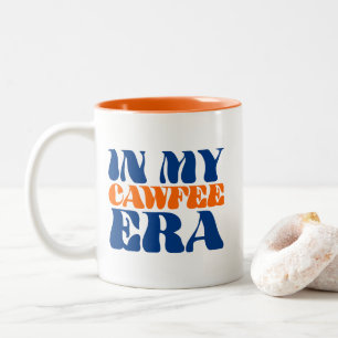 In Mij Cawfee Tijdperk Tweekleurige Koffiemok