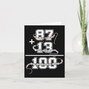 In mijn 100 dagen schooltijd 100 dagen leraar b kaart