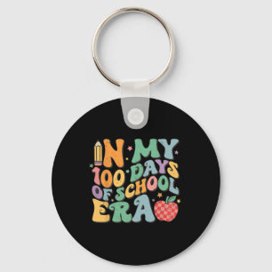 In mijn 100 dagen schooltijd retro disco 100ste da sleutelhanger