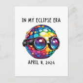In mijn 2024 Solar Eclipse tijdperk Briefkaart (Voorkant)