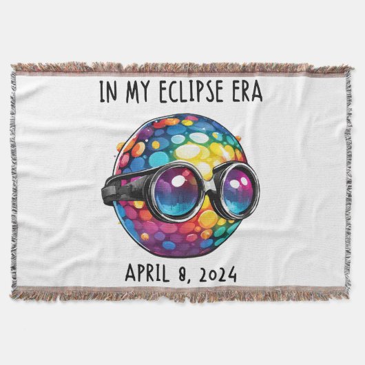 In mijn 2024 Solar Eclipse tijdperk Deken (Voorkant)