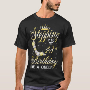 In mijn 48ste verjaardag als een baas t-shirt