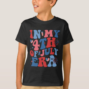 In Mijn 4 juli Tijdperk Funny Patriottistische Ame T-shirt