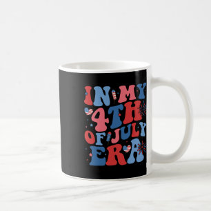 In mijn 4 juli tijdperk grappige patriottische USA Koffiemok