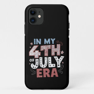 In mijn 4 juli-tijdperk VS Amerikaans patriottisch iPhone 11 Hoesje