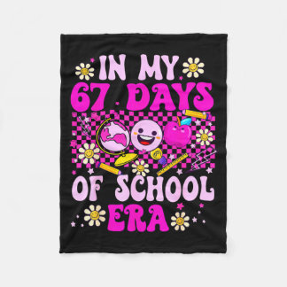 In Mijn 67 Schooltijdperk Coquette Boog Zes Zeven Fleece Deken