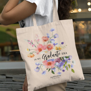 In mijn afstudeertijdperk Bloemendrieletter Tote Bag