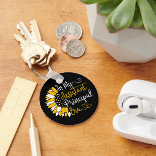 In mijn assistent schoolhoofd tijdperk leraar grap sleutelhanger