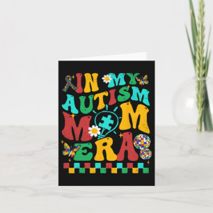 In mijn autisme mama tijdperk Groovy Puzzel Stuk R Kaart