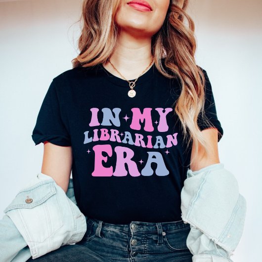 In mijn bibliothecaire tijd t-shirt