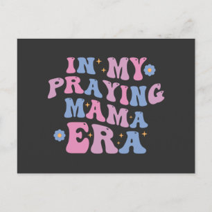 In mijn biddende mama-tijdperk feestdagenkaart