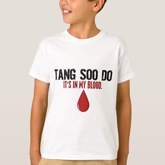 In mijn bloedTANG SOO DOE T-shirt (Voorkant)