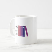 In mijn bocherige tijdperk koffiemok (Voorkant links)
