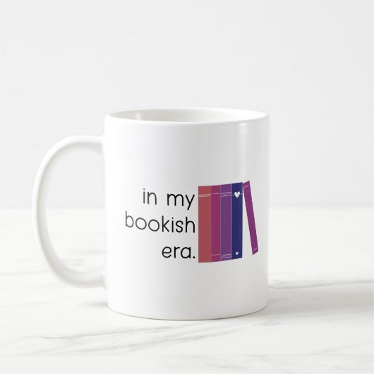 In mijn bocherige tijdperk koffiemok (Links)