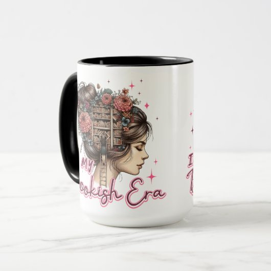 In mijn boekentijdperk mok (Voorkant links)