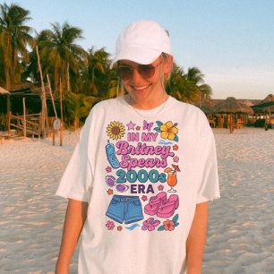 In mijn Britney Spears 00s Era Zomer T-shirt