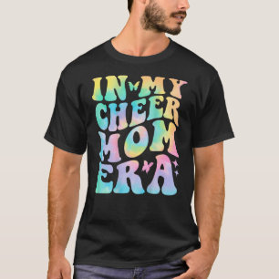 In Mijn Cheer Moeder Era Tie Dye Cheerleading Spor T-shirt