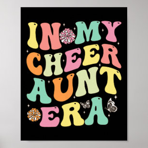 In Mijn Cheer Tante Tijd Cheerleading Vrouwen Meis Poster
