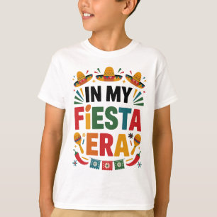 In mijn Cinco tijdperk kleurrijke Taco Party Mood T-shirt