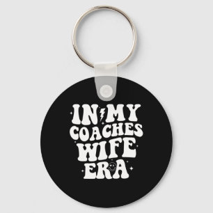 In Mijn Coaches Vrouw Era Voetbal Basketbal Vrouw Sleutelhanger