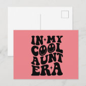 In Mijn Coole Tante Tijdperk Briefkaart (Voorkant / Achterkant)
