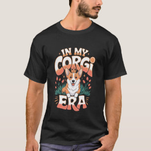in mijn Corgi-tijdperk Pastel Hondenraster T-shirt