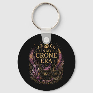 In Mijn Crone-tijdperk Hekserige Gotische Botanisc Sleutelhanger