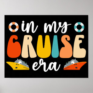 In mijn cruise tijdperk Grappige cruise liefhebber Poster