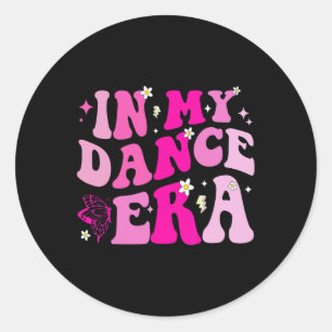 In mijn danstijd voor balletdanseressen Mama Kinde Ronde Sticker