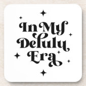 In mijn Delulu-tijdperk Bier Onderzetter (Voorkant)