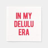 In mijn Delulu-tijdperk Servet (Voorkant)