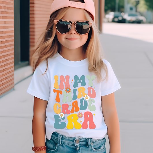 In mijn derde klas tijdperk Groovy T-shirt
