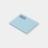 In mijn dromen dans ik post-it® notes (Schuin)