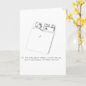 In mijn dromen kaart (Gele Bloem)