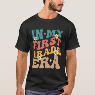 In mijn eerste klas tijd terug naar school eerste t-shirt