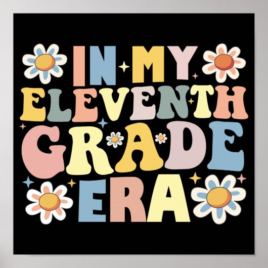 In mijn elfde klas tijdperk terug naar school poster (Voorkant)