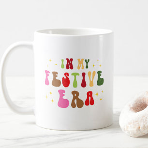 In mijn feestelijke tijd grappige kerst koffiemok